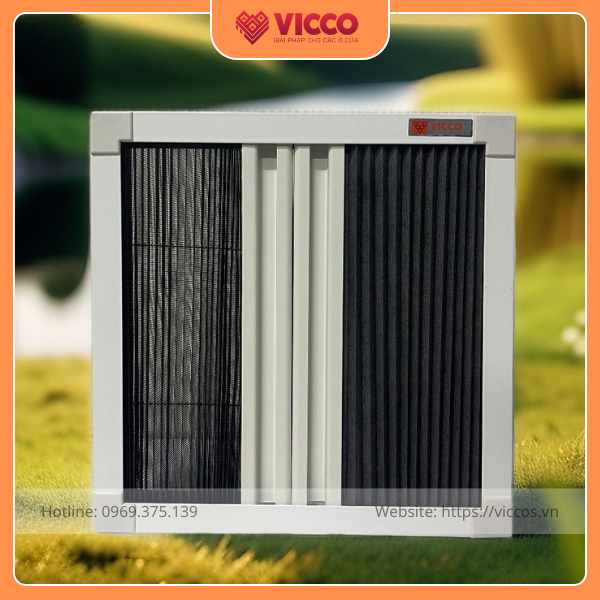 Hướng dẫn lắp đặt Rèm kiêm lưới Hệ 30 VICCO