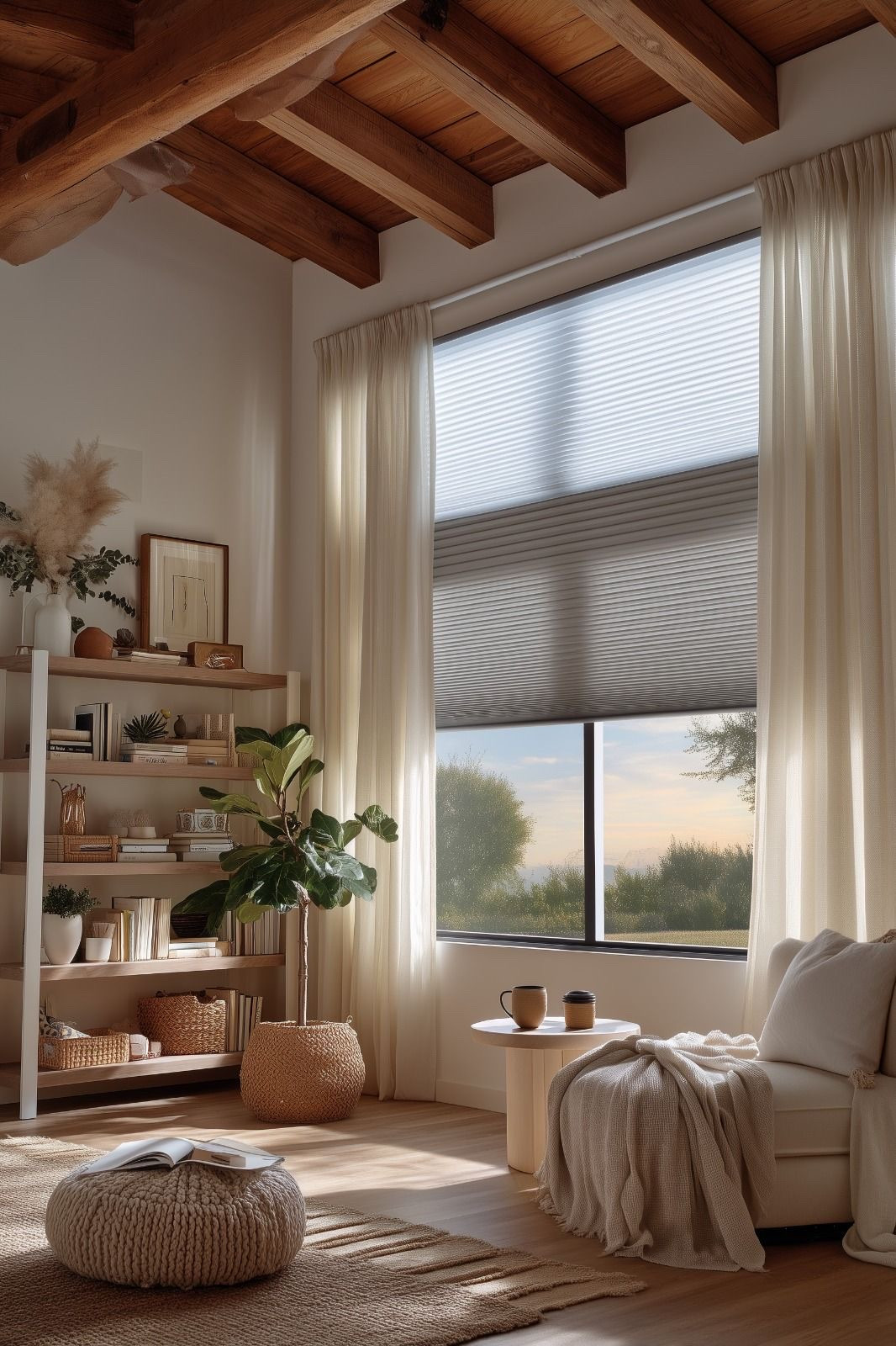 Những điểm mạnh mà chỉ rèm tổ ong VICCO – Day and night – Điều khiển tự động có